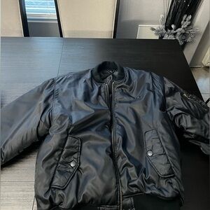 South Pole Bomber Jacket blk/blk Reversible Design